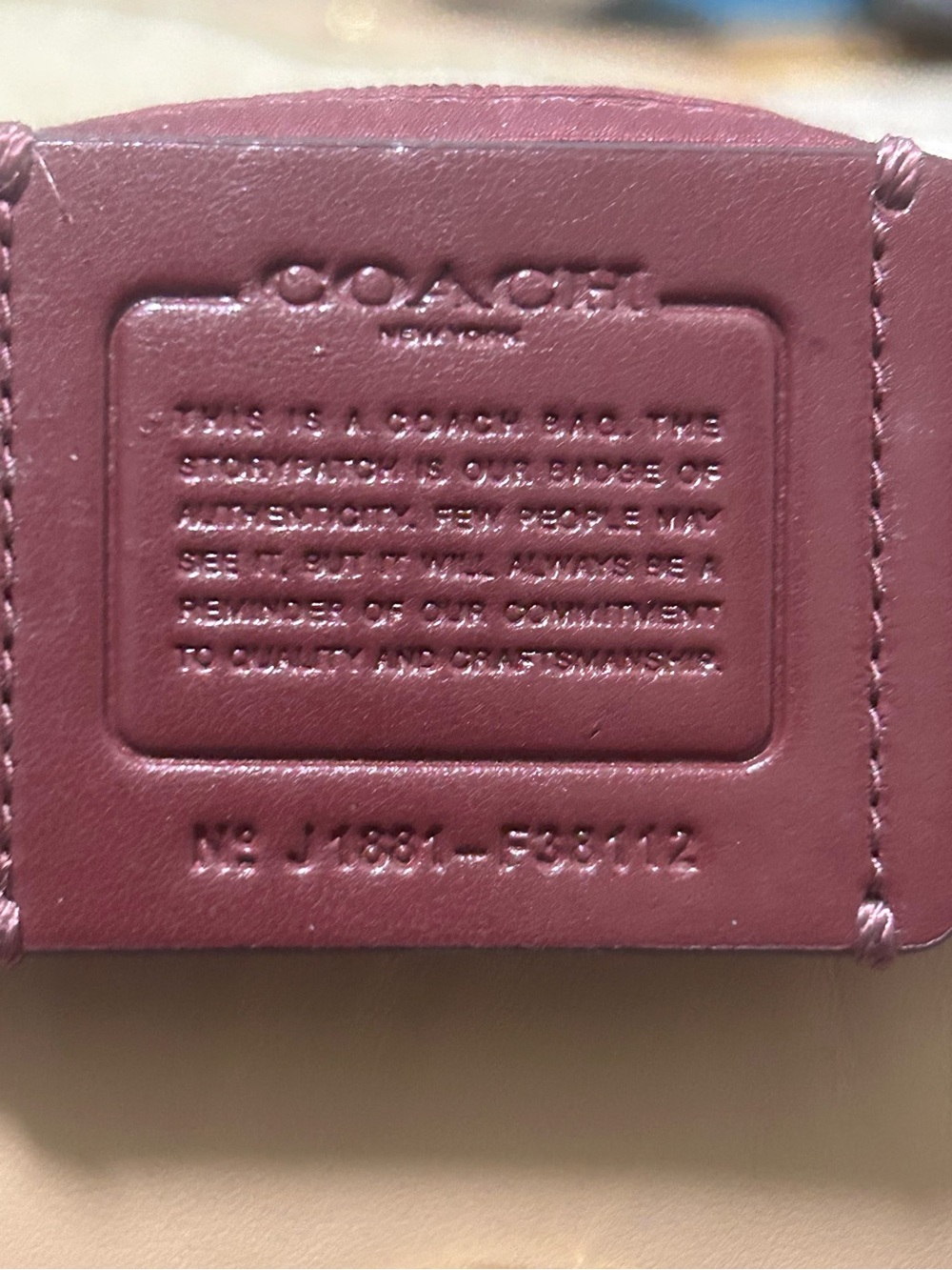 COACH Elevated Leather Ivie Bennett Satchel/Crossbody w/Matching Wallet - Picture 8 of 16